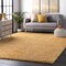 Nuloom Kara Solid Shag Area Rug 2ft x 3ft KKBX01H-203 - alternate 1